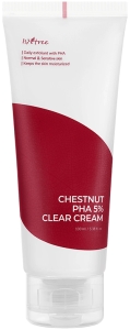 Isntree~Обновляющий ночной крем с 5% PHA кислоты~Chestnut PHA 5% Clear Cream 