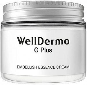 WellDerma~Глубокоувлажняющий крем с растительным комплексом~G Plus Embellish Essence Cream
