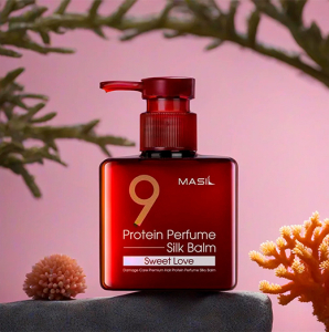 Masil~Несмываемый протеиновый бальзам для поврежденных волос~Protein Perfume Silk Balm Sweet Love