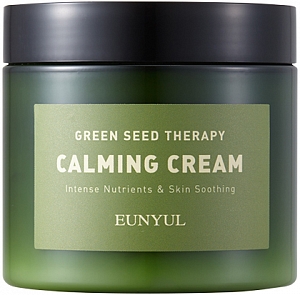 Eunyul~Успокаивающий крем-гель с экстрактами зеленых плодов~Green Seed Therapy Calming