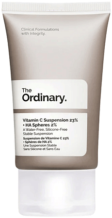 The Ordinary~Осветляющая сыворотка с витамином С~Vitamin C Suspension 23% + HA Spheres 2%