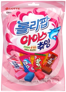 LOTTE~Конфеты ассорти~Lollipop Ice Chewing