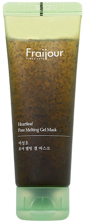 Fraijour~Очищающая гелевая маска с экстрактом хауттюйнии~Heartleaf Pore Melting Gel Mask