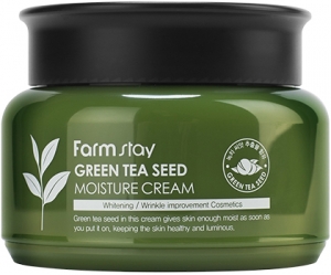 Farmstay~Увлажняющий крем с зеленым чаем для проблемной кожи~Green Tea Seed Moisture Cream