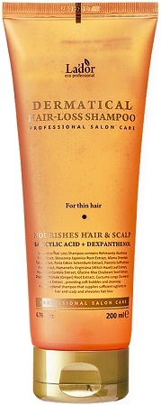 LaDor~Слабокислотный укрепляющий шампунь для тонких волос~Dermatical Hair-Loss Shampoo