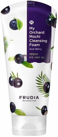 Frudia~Очищающая пенка с ягодами асаи~My Orchard Acai Berry Mochi Cleansing Foam