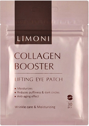 Limoni~Антивозрастные патчи для век с коллагеном~Collagen Booster Lifting Eye Patch