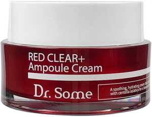 DrSome~Ампульный крем для проблемной кожи с экстрактом центеллы азиатской~Red Clear+Ampoule Cream