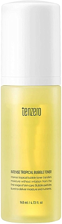 Tenzero~Антивозрастной пузырьковый тонер с экстрактом манго~Intense Bubble Toner