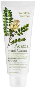 3W Clinic~Увлажняющий крем для рук с экстрактом акации~Moisturizing Hand Cream Acacia