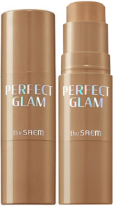 The Saem~Румяна-стик для лица BR01~Perfect Glam Stick Blusher BR01 Brown Chou
