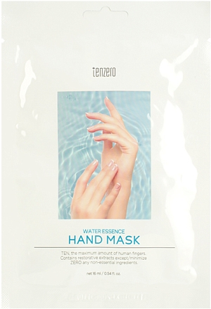 Tenzero~Смягчающая маска-перчатки для рук c маслом ши~Water Essence Hand Mask