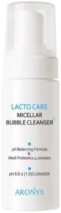 Aronyx~Кислородная мицеллярная пенка-мусс для умывания с лактобактериями~Lacto Care Bubble Cleanser