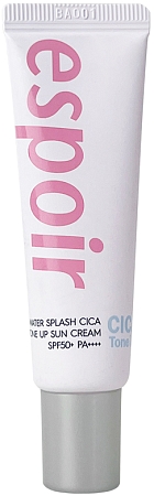 Espoir~Cолнцезащитный крем с выравнивающим эффектом~Water Splash Cica Tone Up Sun Cream SPF50+PA++++