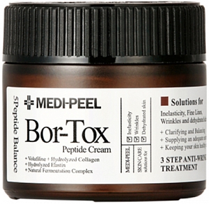 MediPeel~Крем-корректор мимических морщин c эффектом ботокса~Bor-Tox Peptide Cream
