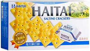 Haitai~Набор хрустящих соленых крекеров (Корея)~Saltine Cracker