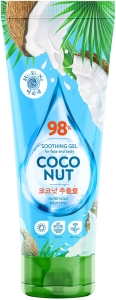 MiRiNe~Смягчающий гель для лица и тела c экстрактом кокоса~Coconut 98%