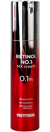 Pretty Skin~Омолаживающий крем с ретинолом~Retinol No 1 Mx Cream