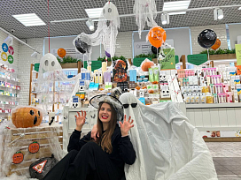 Жутко красиво: как мы украшали наши магазины на Хэллоуин!