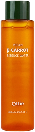 Ottie~Укрепляющий тонер-эссенция для сияния кожи~Vegan Beta-Carrot Essence Water