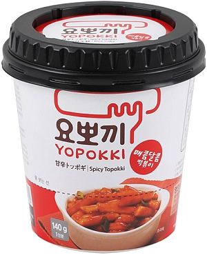 Yopokki~Рисовые палочки с сладко-острым вкусом (Корея)~Sweet and Spicy Topokki 