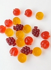 Lotte~Жевательный мармелад со вкусом апельсина, винограда и персика (Корея)~Gummy Jelly Original