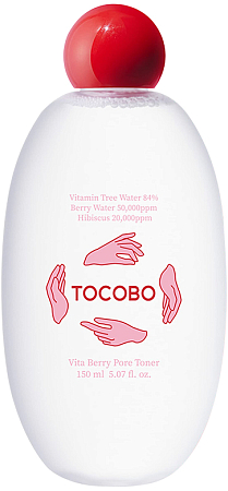 Tocobo~Витаминный тонер для сужения пор~Vita Berry Pore Toner