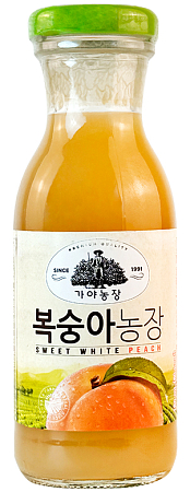 Woongjin~Фруктовый напиток с персиковым соком (Корея)~Gaya Farm