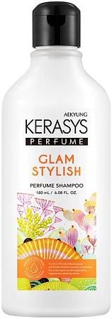 Kerasys~Професcиональный шампунь для волос с цветочными экстрактами~Glam & Stylish Perfume Shampoo