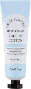 FarmStay~Парфюмерный крем для рук с экстрактом хлопка~Eau De Perfume Hand Cream Fall In Cotton