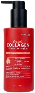 Bergamo~Укрепляющая эмульсия с тройным коллагеном~Triple Collagen Firming Emulsion