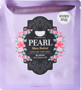 Koelf~Гидрогелевая маска с жемчужной пудрой и маслом ши~Pearl & Shea Butter