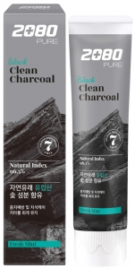 Dental Clinic~Зубная паста уголь и мята~Pure Black Clean Charcoal Fresh Mint 2080