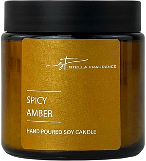 Stella Fragrance~Ароматическая свеча с пряностями~Spicy Amber