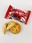 Lotte~Сладкое печенье с дроблеными орехами (Корея)~Margaret