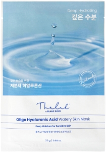 The Lab By Blanc Doux~Увлажняющая тканевая маска с гиалуроновой кислотой~Oligo Hyaluronic Watery