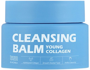Tenzero~Очищающий гидрофильный бальзам с коллагеном~Young Collagen Cleansing Balm