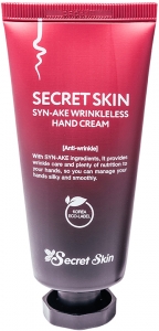 Secret Skin~Антивозрастной крем для рук со змеиным пептидом~Syn-Ake Wrinkless Hand Cream