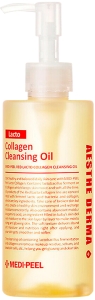 MediPeel~Очищающее гидрофильное масло с лактобактериями~Red Lacto Collagen Cleansing Oil