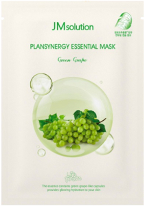 JMSolution~Тонизирующая маска с зелёным виноградом~Plansynergy Essential Mask Green Grape