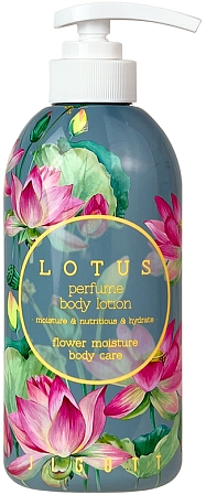 Jigott~Парфюмированный лосьон для тела с экстрактом лотоса~Lotus Perfume Body Lotion