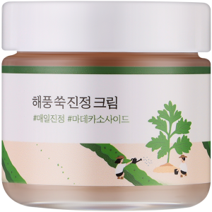 Roundlab~Легкий успокаивающий крем с полынью~Mugwort Calming Cream