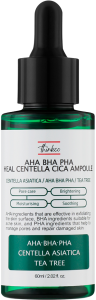 Thinkco~Восстанавливающая сыворотка с кислотами и центеллой~AHA BHA PHA Heal Centella Cica Ampoule
