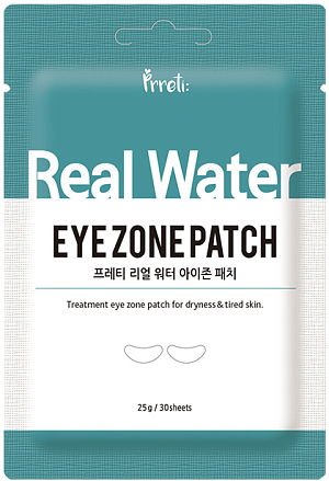 Prreti~Увлажняющие патчи с ледниковой водой~Real Water Eye Zone Patch