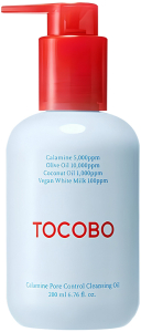 Tocobo~Очищающее гидрофильное масло с каламином~Calamine pore Control Cleansing Oil