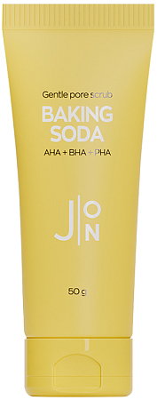 JON~Очищающий скраб с содой и кислотами~Baking Soda Gentle Pore Scrub