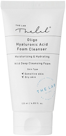 The Lab By Blanc Doux~Очищающая пенка для умывания с гиалуроновой кислотой~Oligo Hyaluronic Acid