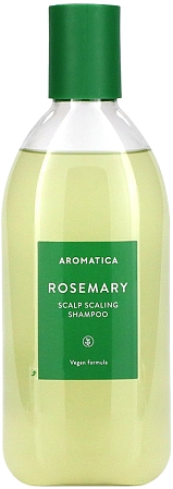 Aromatica~Отшелушивающий шампунь для укрепления и эластичности волос с розмарином~Rosemary Scalp