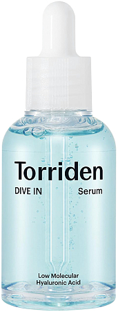 Torriden~Увлажняющая сыворотка с гиалуроновой кислотой~Dive IN Low Molecule Hyaluronic Acid Serum 