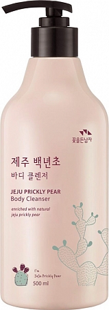 Flor de Man~Увлажняющий гель для душа~Jeju Prickly Pear Body Cleanser